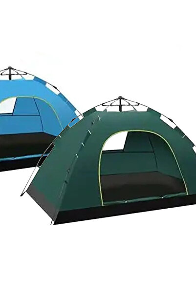 ONE STEP Tam Otomatik Kamp Çadırı 6 Kişilik | Hızlı Kurulum | Renkli & Dayanıklı
