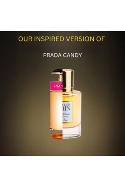 LATELİER ERİN Apa de parfum L’Atelier ERIN W25, 50 ml, pentru femei, inspirat din Prad@ Candy