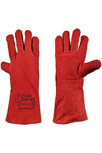 GENERAL Red Welding Gloves from ToughSafety (Heavy Duty)