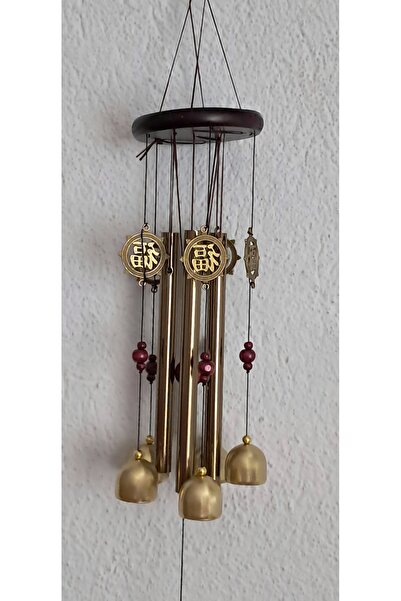 blackleg Ejderha Harf Motifli Ev Balkon Kapı Duvar Süsü Hediyelik Rüzgar Çanı...