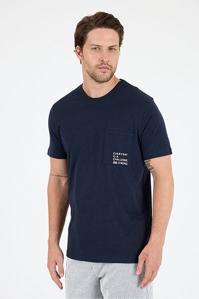 Rodi 100% Cotton Crew Neck Printed Relaxed Fit, Breathable Fabric Men's T-Shirt Basic T-Shirt 0068