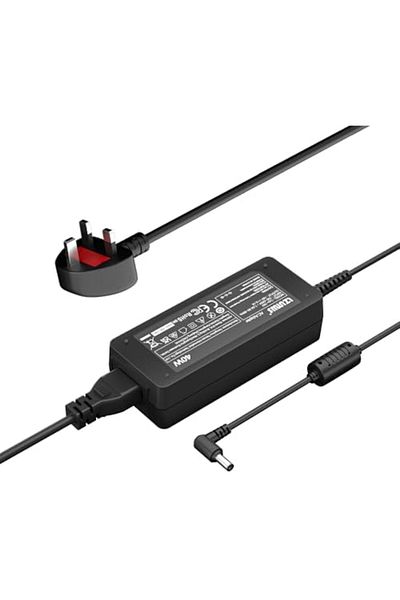 Generic محول تيار متردد LZUMWS 19 فولت 2.1 أمبير لشاشات LG مزود طاقة 40 وات متوافق مع شاشات LED LG المختارة مقاس 19-32 بوصة