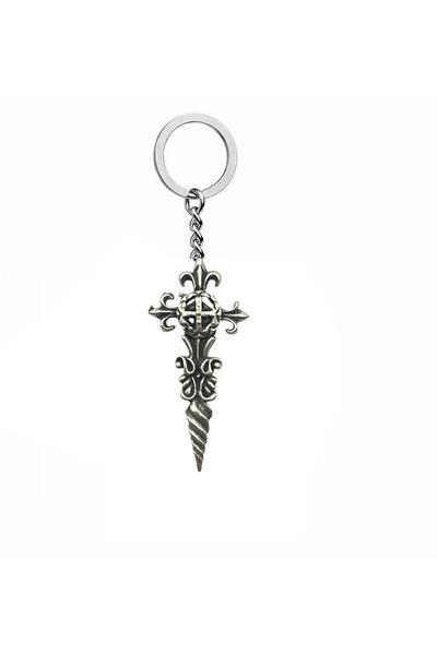 Herşey Nota Alchemy of England Santiago Cross Figured Unisex Keychain – History and Mystery Themed Accessory