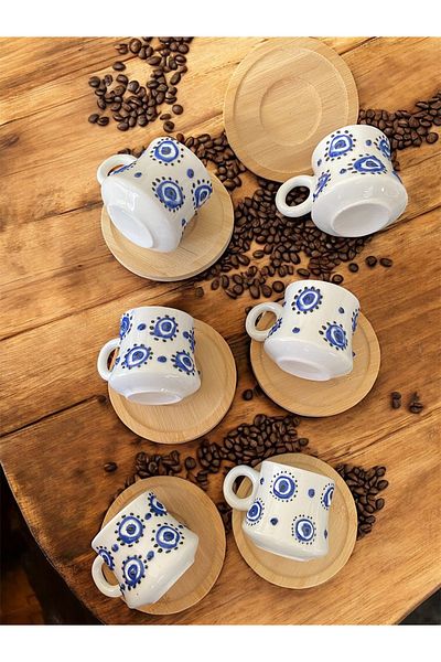 nutyaart Handmade Evil Eye Bead Cup