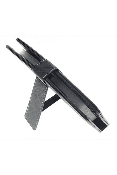 OEM Keyboard Case for 8 Inch Tablet - Black, USB, QWERTY, Eco-leather, Stand Function