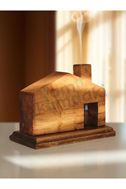 Ayoba Tütsülük Ahşap Ev - Ahşap El Yapımı Tütsülük - Doğal ve Rustik Tütsülük