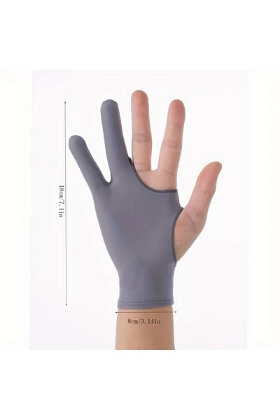 GlassySKY Small Size-Right Left Hand Compatible Elastic Breathable Drawing Gloves,Sketching Graphic Tablet,Painting,Painting,Painter