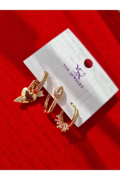LİLİA 3 piece earring
