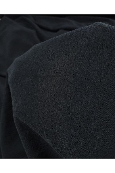 Kumaş Parça Thin Moroccan Viscose between Navy Blue and Black Color Width: 135