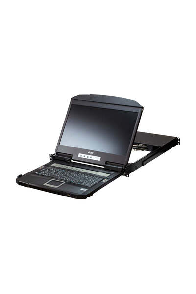 Aten 4-Port USB HDMI Çoklu Ekran Destekleyen ve Çift Ray Üzerinde Hareket Edebilen Geniş Ekran Türkçe Kl