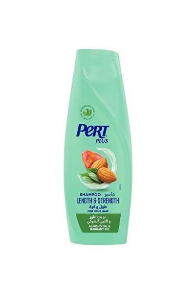 PERT PLUS Shampoo 400 ml Long Hair Almond Oil --- بيرت بلس شامبو للشعر الطويل بزيت اللوز 400مل