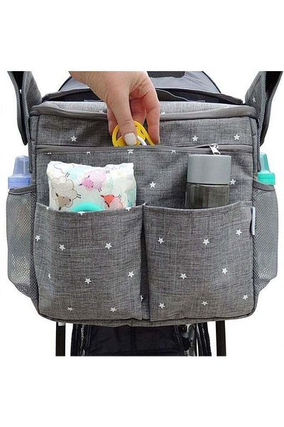 COOYA Baby Diaper Bag With Adjustable Strap for Easy Carrying
