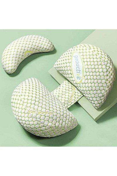COOYA Pregnancy Pillows for Side Sleeperfor Body Belly with Detachable Adjustable Pillow Cover (Green)