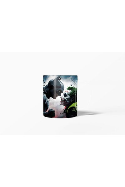 MECKSA Joker Vs Batman Design Coffee Mug Tea Cup 11 oz