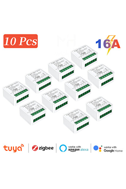 Choice3 10 قطع Zigbee2MQTT Zigbee3.0 Mini Light Smart DIY Switch ثنائي الاتجا...