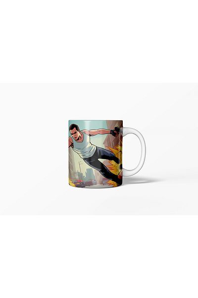 MECKSA Grand Theft Auto 6 Design Coffee Cup 11 oz