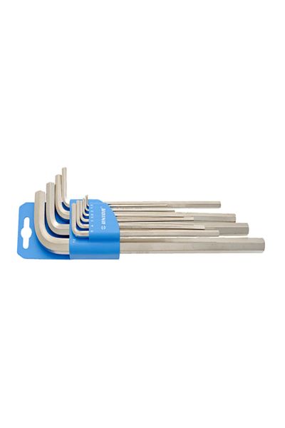 Unior 9-Piece Short Allen Key