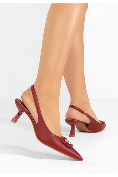 B T Shoes Pantofi slingback Belabisa rosii