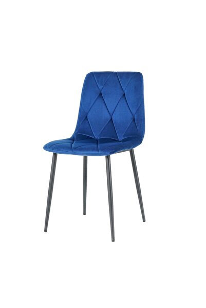 rexa كراسي طعام مبطنة بلمسة مخملية مع أرجل. الأبعاد: ١٩٫٨٨ بوصة عمق × ٢٥٫٢ بو...