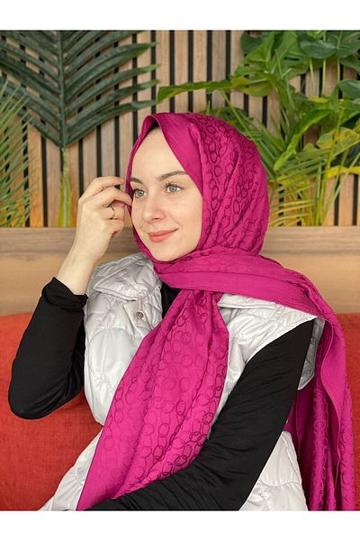 Emproyal Fuchsia Emproyal Native Series Lyocell Shawl
