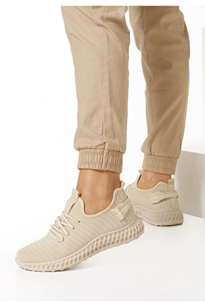 B T Shoes Pantofi sport dama bej Esaela