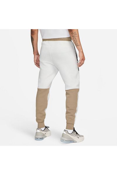 Nike Pants M Nike Tech Fleece Jogger Summit White/Khaki/Black L L INTL
