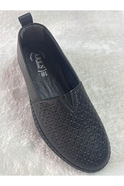 BLACK Women's Daily Casual Leather Shoes