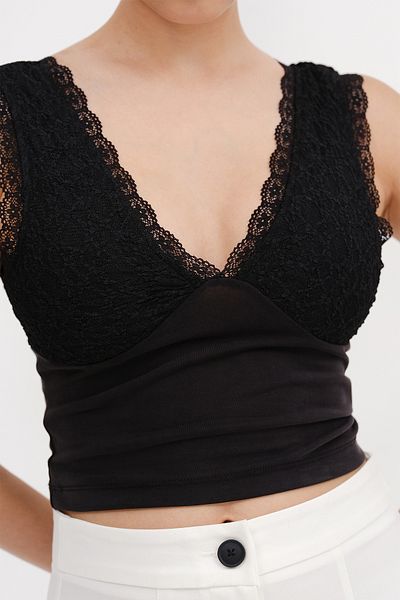 Addax V Neck Ruched Bustier A17380