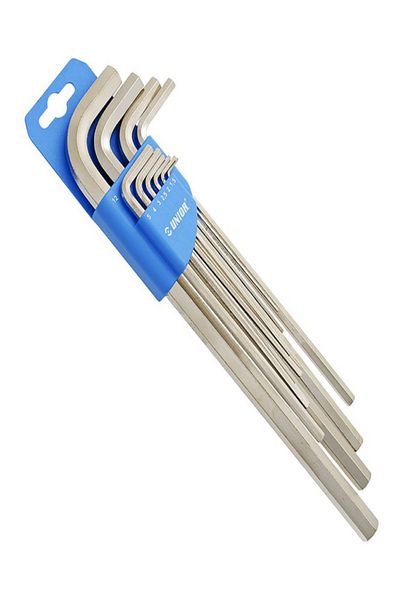 Unior 9-Piece Hex Wrench Set