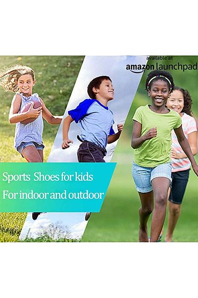 Zosyns pantofi sport pentru copii, material textil, negru/albastru, mărimea 30