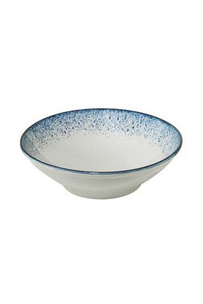 Kütahya Starry Dreams Dishwasher Safe Porcelain Round Bowl Blue and White 24cm