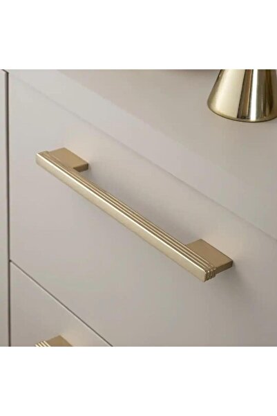 System Mobilya Kulbu Altın Renk 128mm Kulp 1 Adet (SY9290 0128 GL)