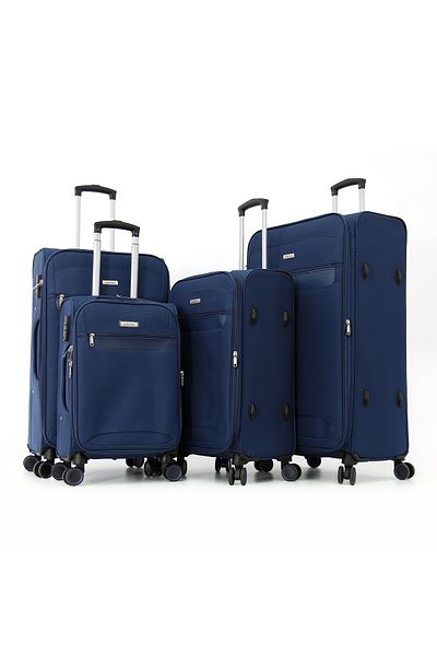 MRZM Softside Trolley Luggage 4 pieces set