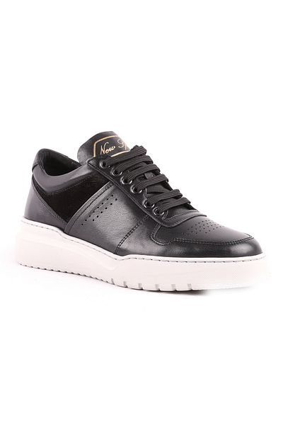 Libero L4705 Leather Men's Casual Shoes White