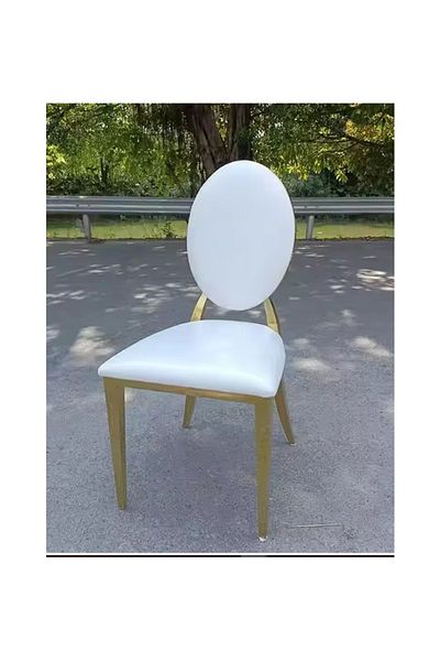 rexa Gold Stainless Steel Wedding Dining Chair – Luxury Seating for Banquets & Events