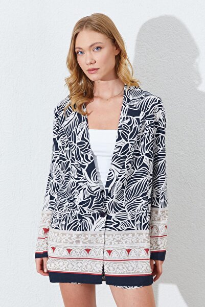 TENA Γυναικεία Μαύρη Φούστα Juicy Blazer Jacket
