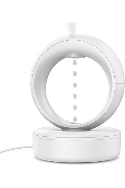 CISSIYOG Anti-Gravity Humidifier for Bedroom, Cool Mist Humidifiers 680ml Air Humidifier with Night Lamp, Wat