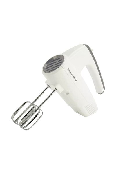 russell Hobbs 250W Go Create Electric Hand Mixer White and Grey 27520GCC