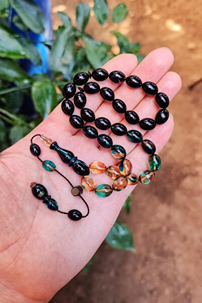 Vip Kehribar 8x11 ملم مسبحة من العقيق البرتقالي من صنع آيهان توران