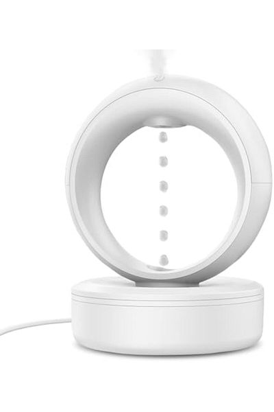 CISSIYOG Anti-Gravity Humidifier for Bedroom, Cool Mist Humidifiers 680ml Air Humidifier with Night Lamp, Wat