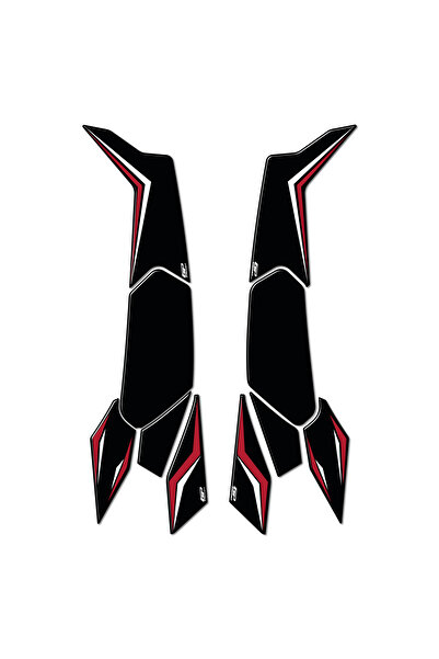 GP KOMPOZİT Honda PCX 125 / 150 2025 Uyumlu Yan Alt Ayak Pad Kırmızı