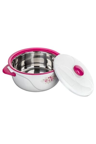 BANQUET Thermal container Rose, 1.5L, white/pink