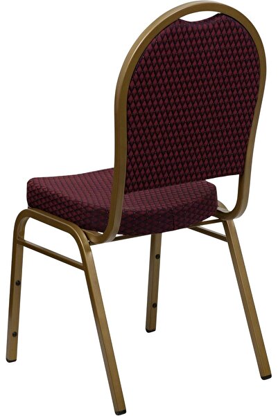 rexa Banquet Hall Chair – Turkish-Made Upholstered Steel Chair for Events & Conferences