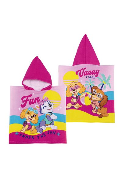 arditex Beach towel, Poncho, for children, Skye-Paw Patrol model, 55x55 cm, Arditex