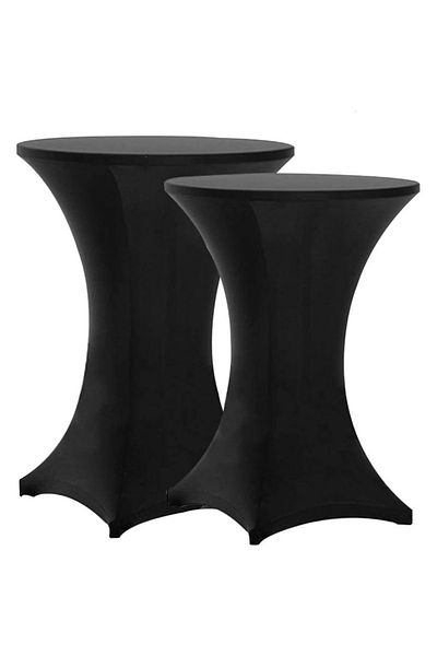 HASEPE Event Table Cover, Elastic Table Cover, Elastic Tablecloth For Cocktail Table, D 75-85 Cm
