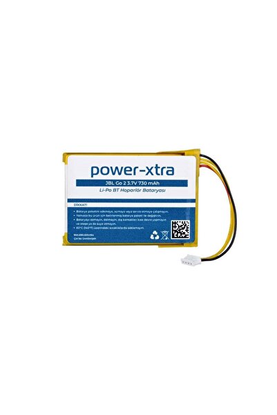 POWER-XTRA - JB L Go2 - 3.7V 730mAh Li-po Hoparlör Bataryası