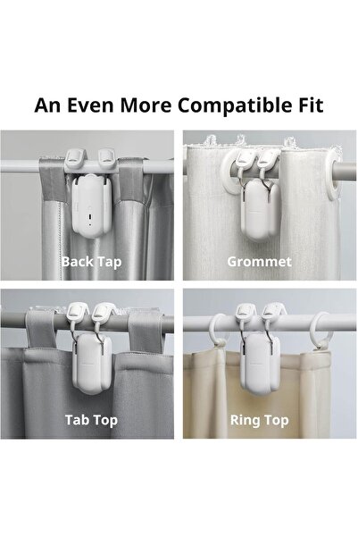 SwitchBot Curtain Rod 2 White, Rod2 W0701600