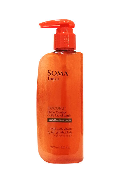ALKHURAIJI Soma Facial Wash Coconut 150ml (5546) --- سوما غسول يومي للوجه بجو...