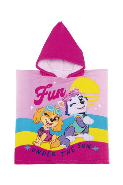 arditex Beach towel, Poncho, for children, Skye-Paw Patrol model, 55x55 cm, Arditex