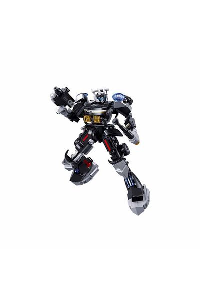 Sluban 247-Piece Exosuit 2-in-1 Autobots Police Car Building Set Multicolor